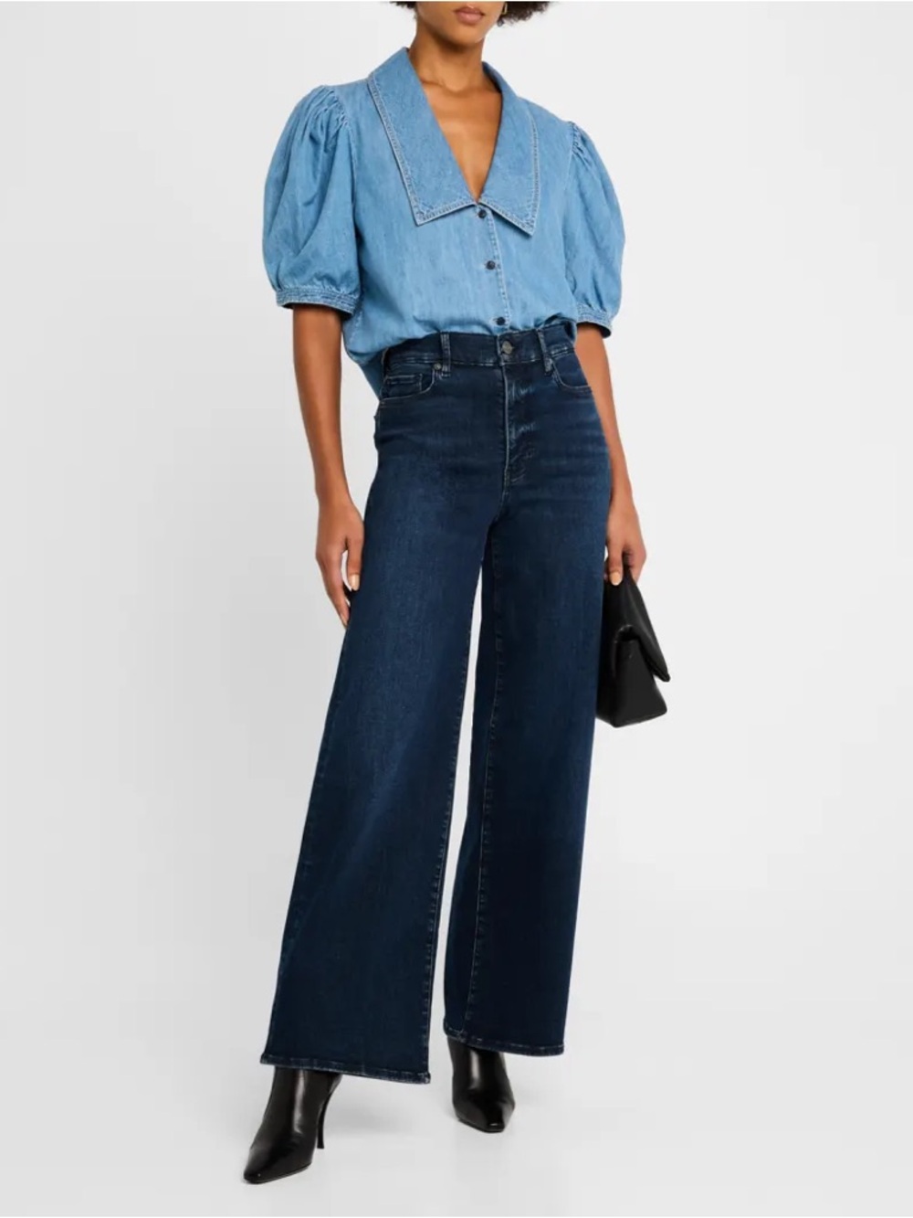 Frame  Le Slim Palazzo Jeans